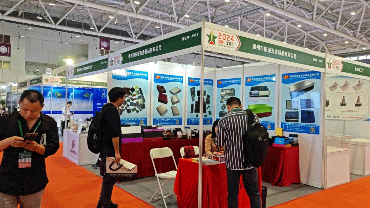 如期而至，鉑源五金在第12屆軍博會(huì)上大放異彩